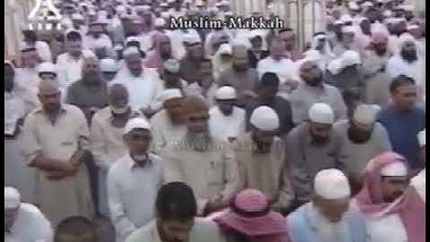 ‏تلاوة خاشعة من سورة الأعراف للشيخ ⁧‫#حسين_آل_الشيخ‬⁩ من تهجد ليلة 27 رمضان 1421هـ‏