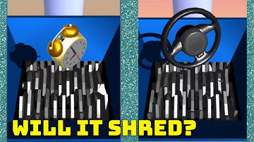 Will It Shred? Fast Level Up | Relaxing ASMR Shredding game | P2