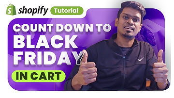 How to add a count down to BLACK FRIDAY SALE in your Shopify Store : BFCM Tutorial