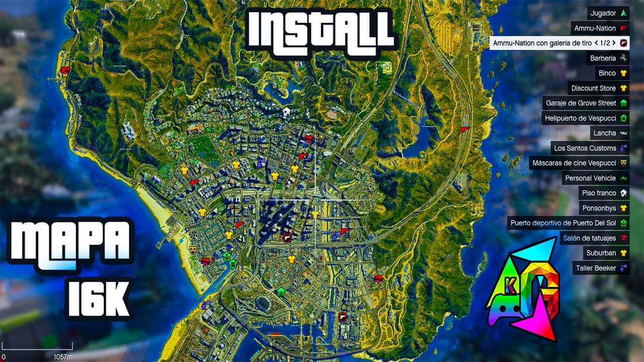 GenkiPlay — GTA V Map - Mapa Interativo Está jogando GTA V