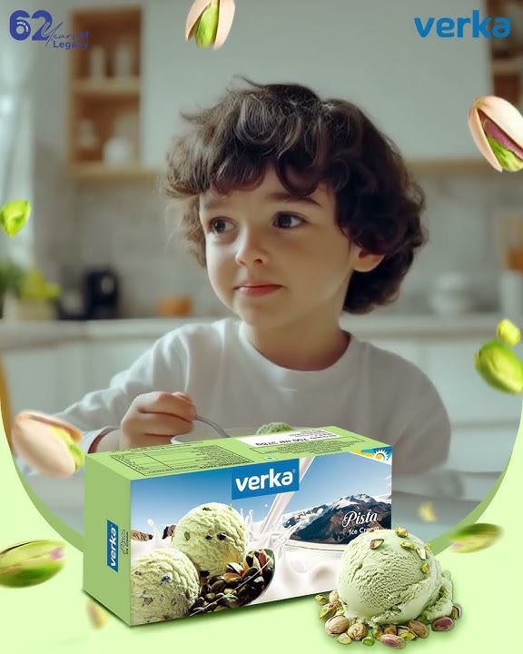 Scoop into Freshness with Verka Ice Cream.