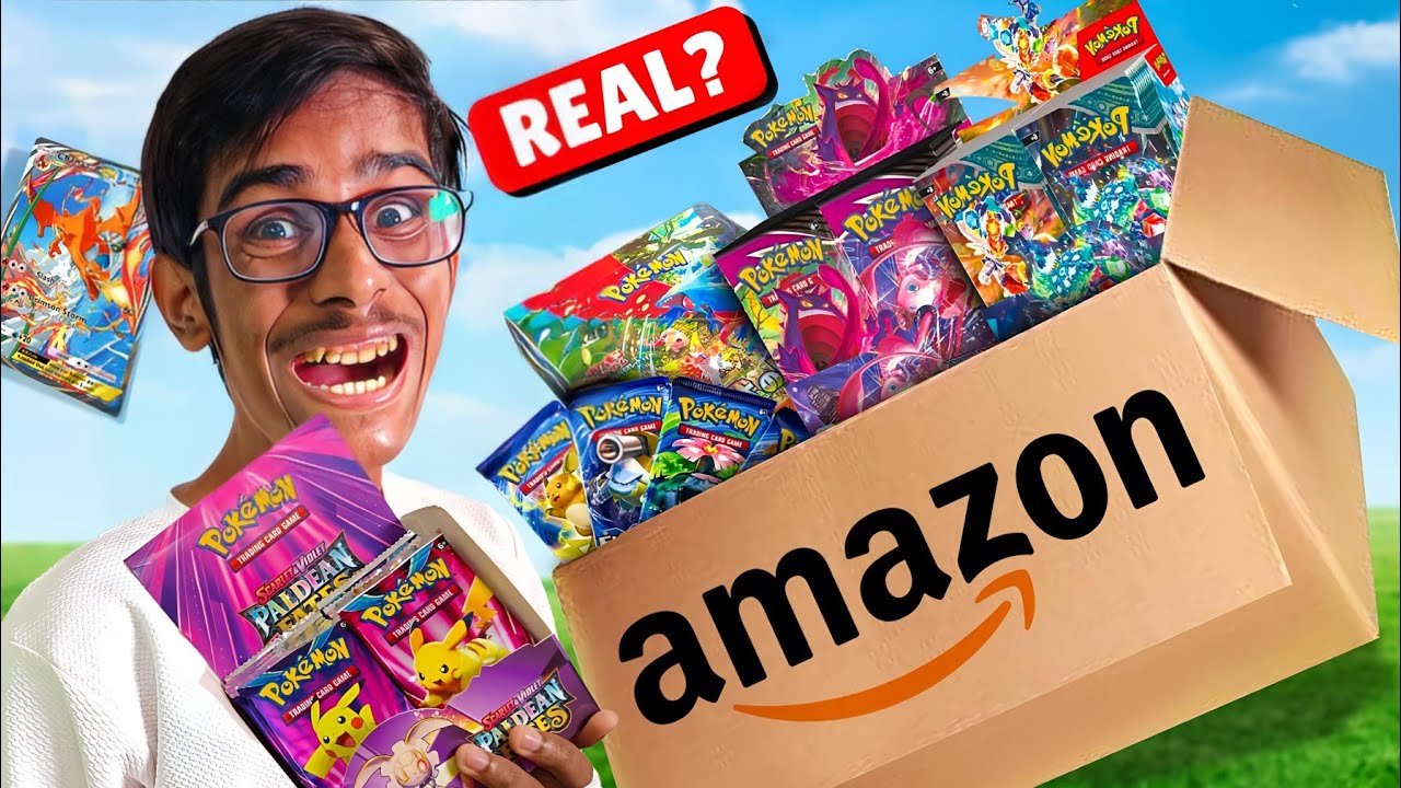 I Order POKEMON CARD From Amazon and I got the Most RARE CARD