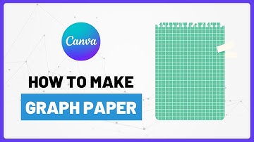 How to Make Custom Graph Paper in Canva - DIY Grid Design Tutorial