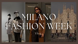 VLOG | MILANO FASHION WEEK UOMO | EVENTI | BACKSTAGE