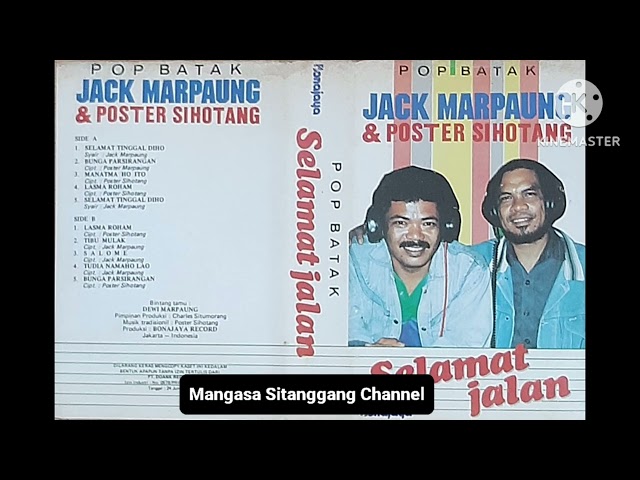 POP BATAK, DUET JACK MARPAUNG & POSTER SIHOTANG : Bunga Parsirangan class=