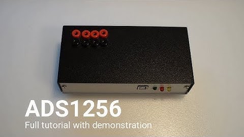 ADS1256 - Full demonstration