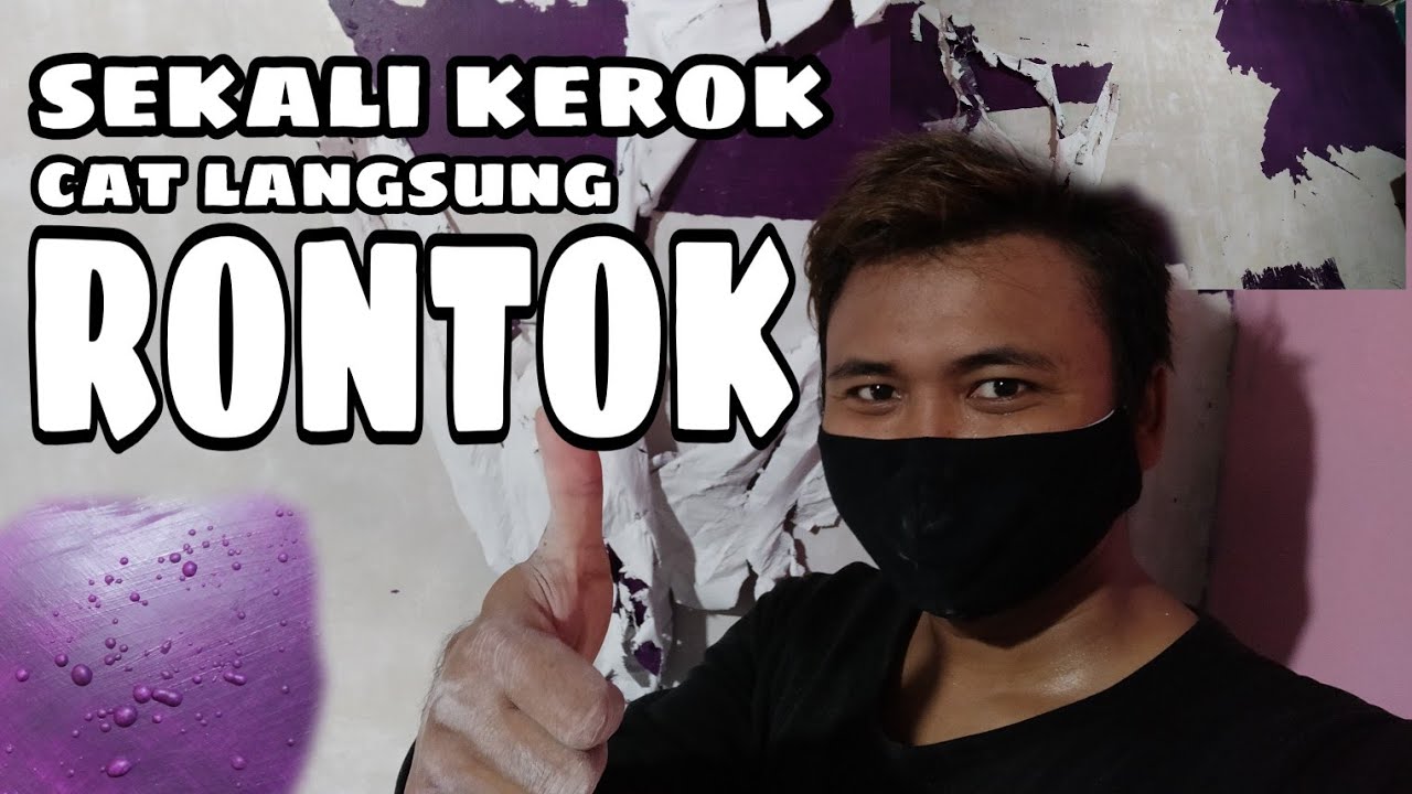  Cara  kupas cat  tembok  dengan mudah YouTube