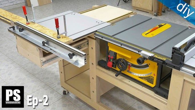 Builing a Work Bench With Integrated Table Saw (DeWalt DWE7492