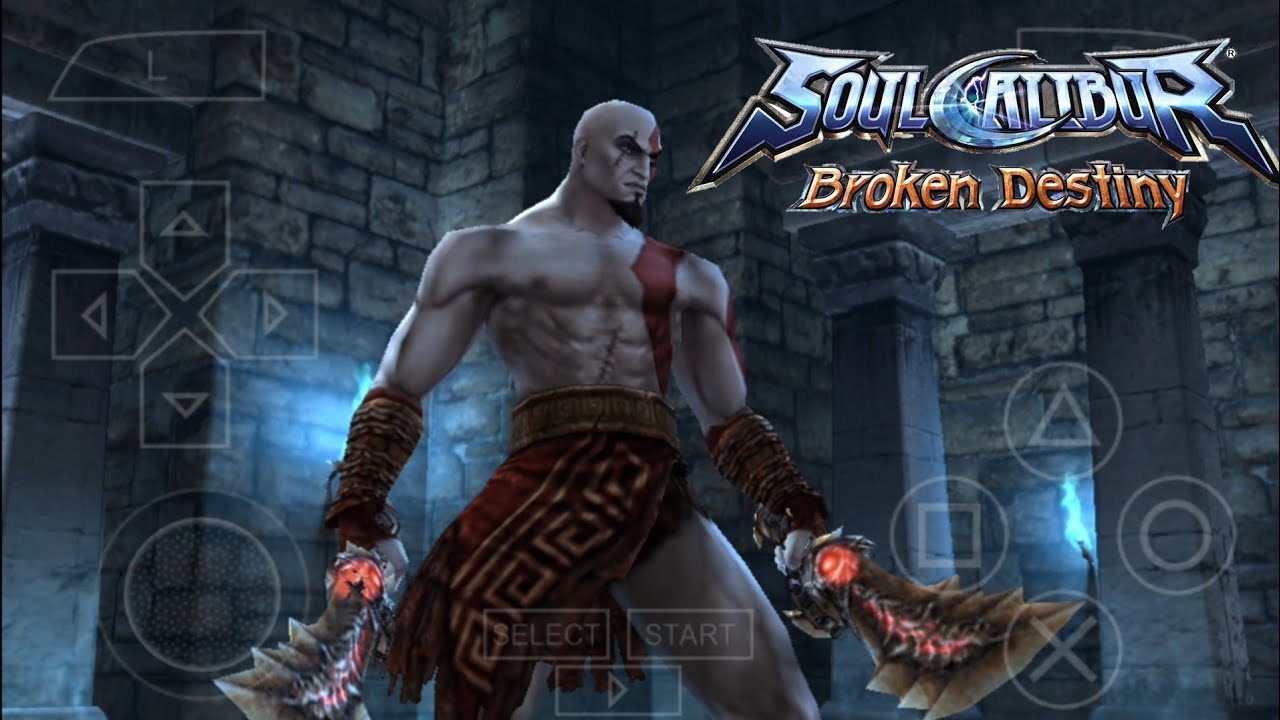 SOUL CALIBUR BROKEN DESTINY NO ANDROID ( EMULADOR PPSSPP ) YouTube