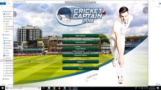 How to Download, Install and Mod Cricket Captain 2018 screenshot 4