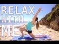 Relax with Me Stretch Routine | POP Pilates Beach Series