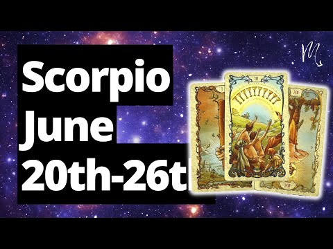 SCORPIO - The Winning Equation Looks Like This... *SPECIAL* June 20th - 26th Tarot Reading