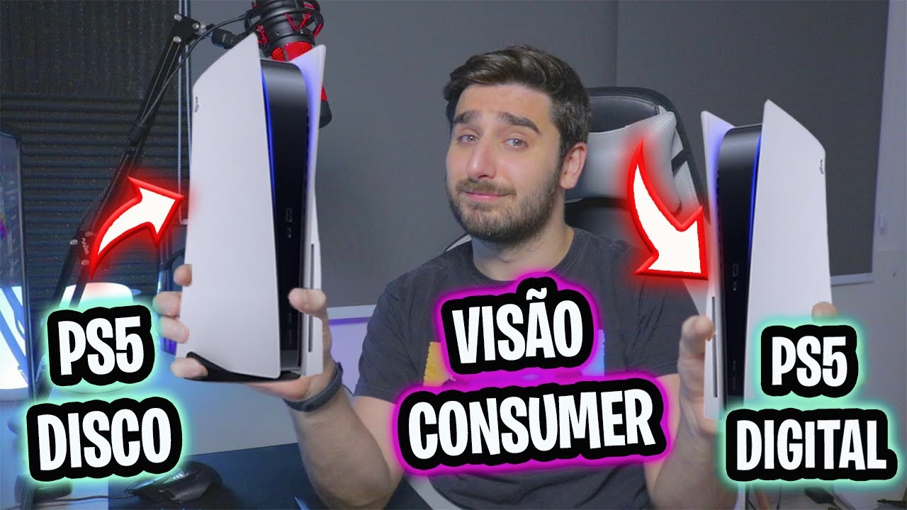 PS5 com leitor físico ou só digital? Saiba qual comprar no Brasil