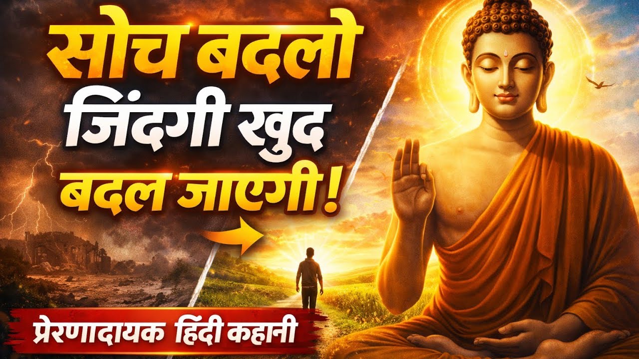 सोच बदलो जिंदगी खुद बदल जाएगी।?We Suffer for Our Parents’ Karma? Buddha’s Answer”। Hindi kahaniyan l