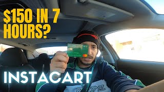INSTACART SHOPPING $150 IN 7 HOURS | GROCERY DELIVERY BY CAR screenshot 2