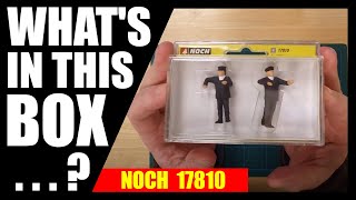 O Scale Steam Locomotive Drivers (2) Figure Set by Noch video