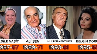 Kaybettiğimiz Unutulmaz İsimler : Yeşilçam Oyuncularının Vefat Yılları Ve Yaşları