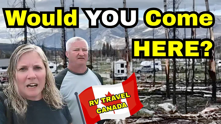 RV Travel Canada - Jasper National Park RV Camping After the Fire