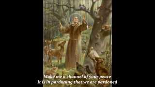 Video thumbnail of "Prayer Of St. Francis (with lyrics)"