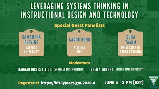 GSA Webinar: Leveraging Systems Thinking in Instructional Design and Technology