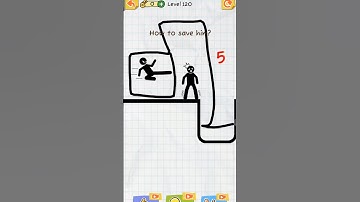 How to save him? #level 120 #draw2save #shorts