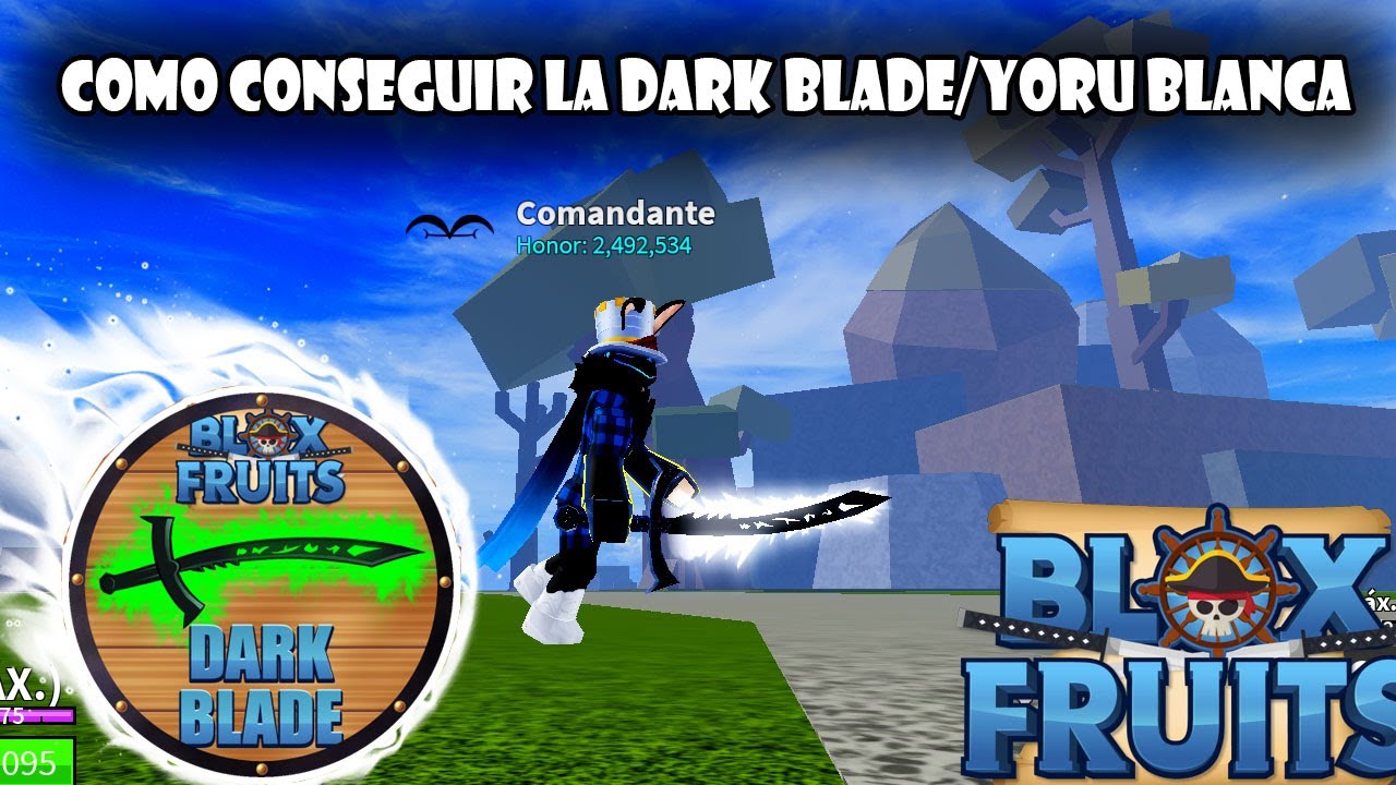 24 HORAS TROCANDO YORU (DARK BLADE) POR FRUTAS MÍTICAS NO BLOX