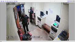 Recording of Eugene police officer assaulting a handcuffed man at the Lane County Jail