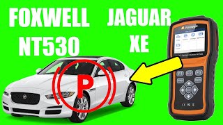 Enable Jaguar EPB service mode - Foxwell NT530 Electronic Park Brake Function/Procedure