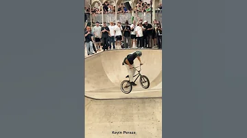 The Most Insane BMX Trick Kevin Peraza At Battle Of Hastings BMX Bmx Bike Ride Skatepark 