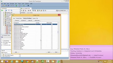 18- How to Create user using oracle SQL Developer