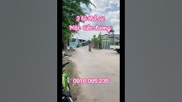 Đất thổ cư mặt tiền Cần Giuộc, Long An - Khu dân cư cạnh bên QL50 - ĐINH HỮU SƠN