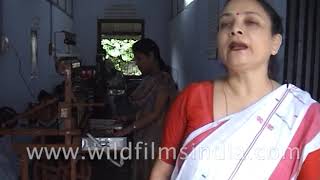 Muga silk and the post harvest technology used for extracting it | Costliest silk from Assam