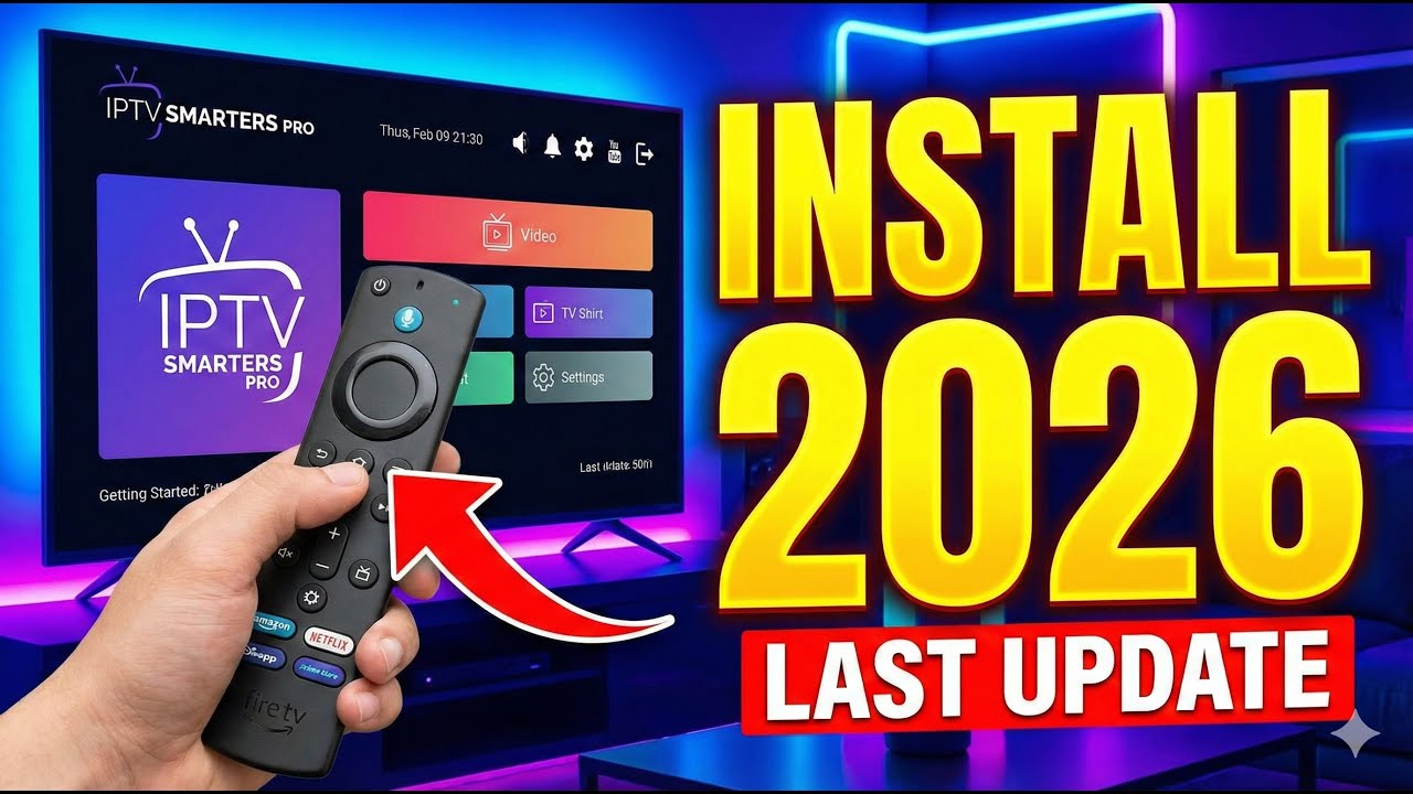 How to Install IPTV Smarters Pro on Firestick (New 2026 Update) - YouTube