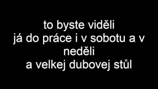 Kabát - Buldozerem (text)