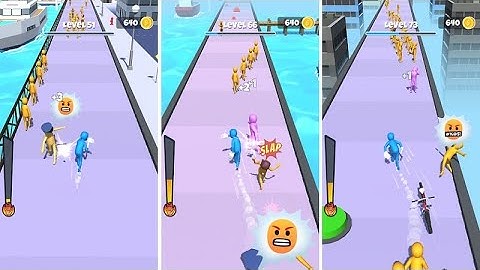 Slap And Run All Levels Gameplay Android, iOS (level 4-6)