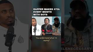 Rapper Makes $70k A Month With Spotify Bots