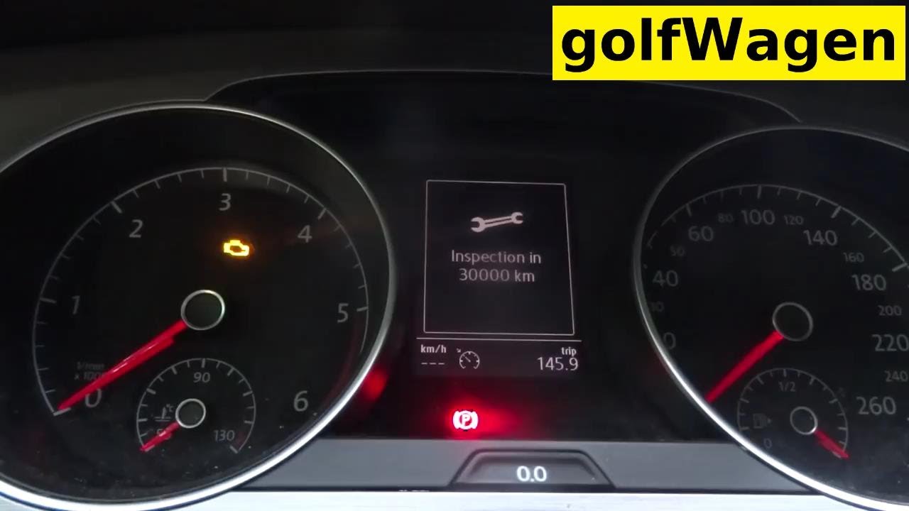 VW Touran Service Reset YouTube