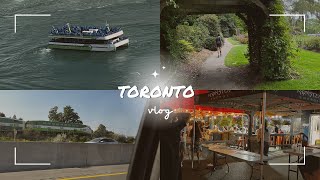 mini vlog: Toronto, CN tower, niagara falls, Taste of Manila