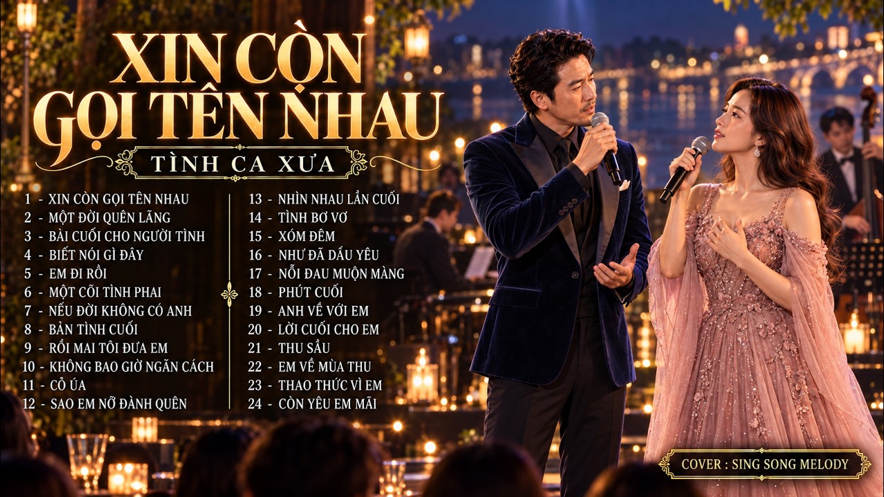XIN CÒN GỌI TÊN NHAU – Tình Ca Xưa Song Ca | 24 Tình Khúc Bất Hủ Nam Nữ Trữ Tình | SING SONG MELODY