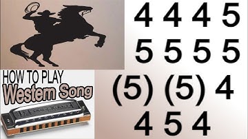 GHOST RIDERS IN THE SKY HARMONICA ( C DIATONIC ), ARMÓNICA C, BLUES HARP C, GAITA DE BOCA C