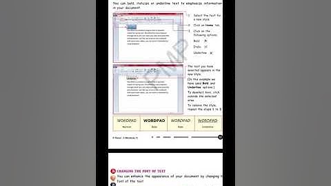 WordPad   ||  class 3  ||  CHAPTER 6