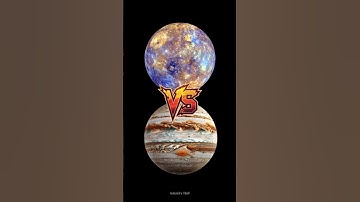 Mercury Vs Jupiter #shorts #earth #space #planet #universe #solarsystem