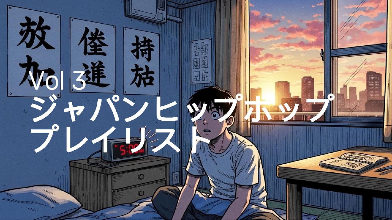 日本語ヒップホップ Vol.3 🎧 Japanese Hip Hop Mix – Tokyo Vibes & City Beats 🇯🇵🔥