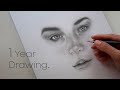 1 Year Drawing - My Drawing Progress.