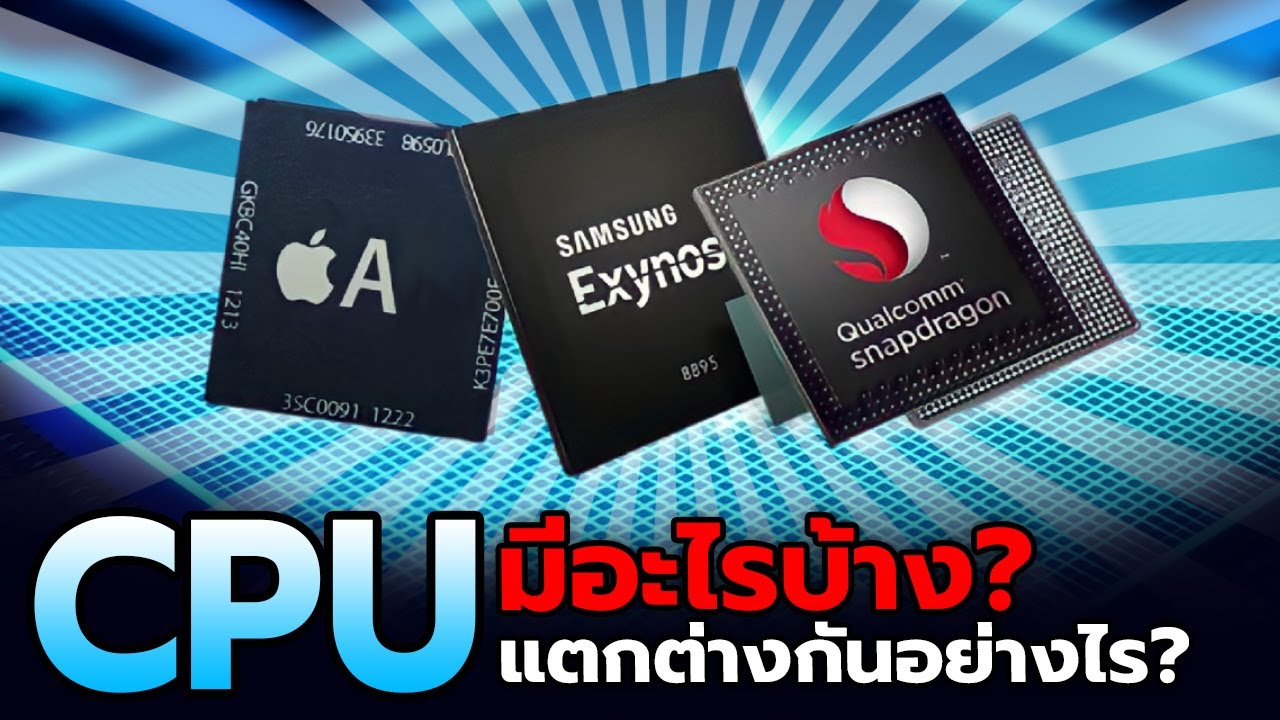 หน่วย ประมวล ผล ทํา หน้าที่ อะไร  Update 2022  CPU ในมือถือมีอะไรบ้าง? มีความน่าสนใจแตกต่างกันยังไง?