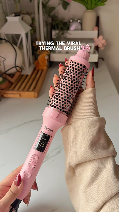 Trying Alan Truman Volumo Brush💗✨ #unboxing #hairstyle