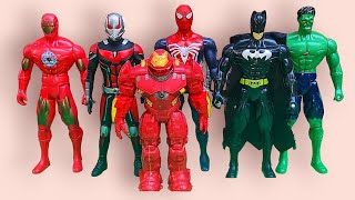 HUNTING AVENGERS SUPERHERO STORY, SPIDERMAN, HULK, IRON MAN, CAPTAIN AMERICA, VENOM, THANOS, BATMAN