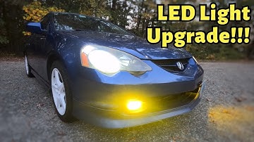 Auxito LED D.I.Y. Headlight and Fog Light Upgrade for the RSX
