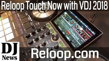 Reloop Touch DJ Controller With Virtual DJ 2018 from #NAMM2019 | Disc Jockey News