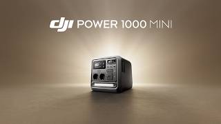 Introducing The All-New Dji Power 1000 Mini Djis Most Portable 1Kwh Outdoor Power Station